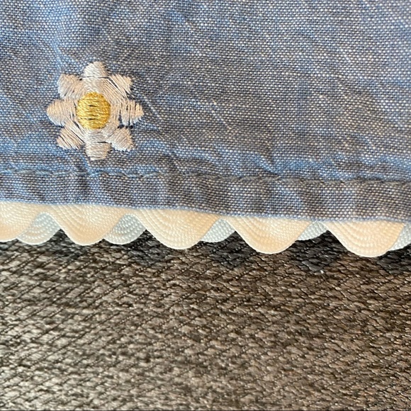 Gymboree Girl’s Embroidered Chambray Dress - Picture 4 of 6